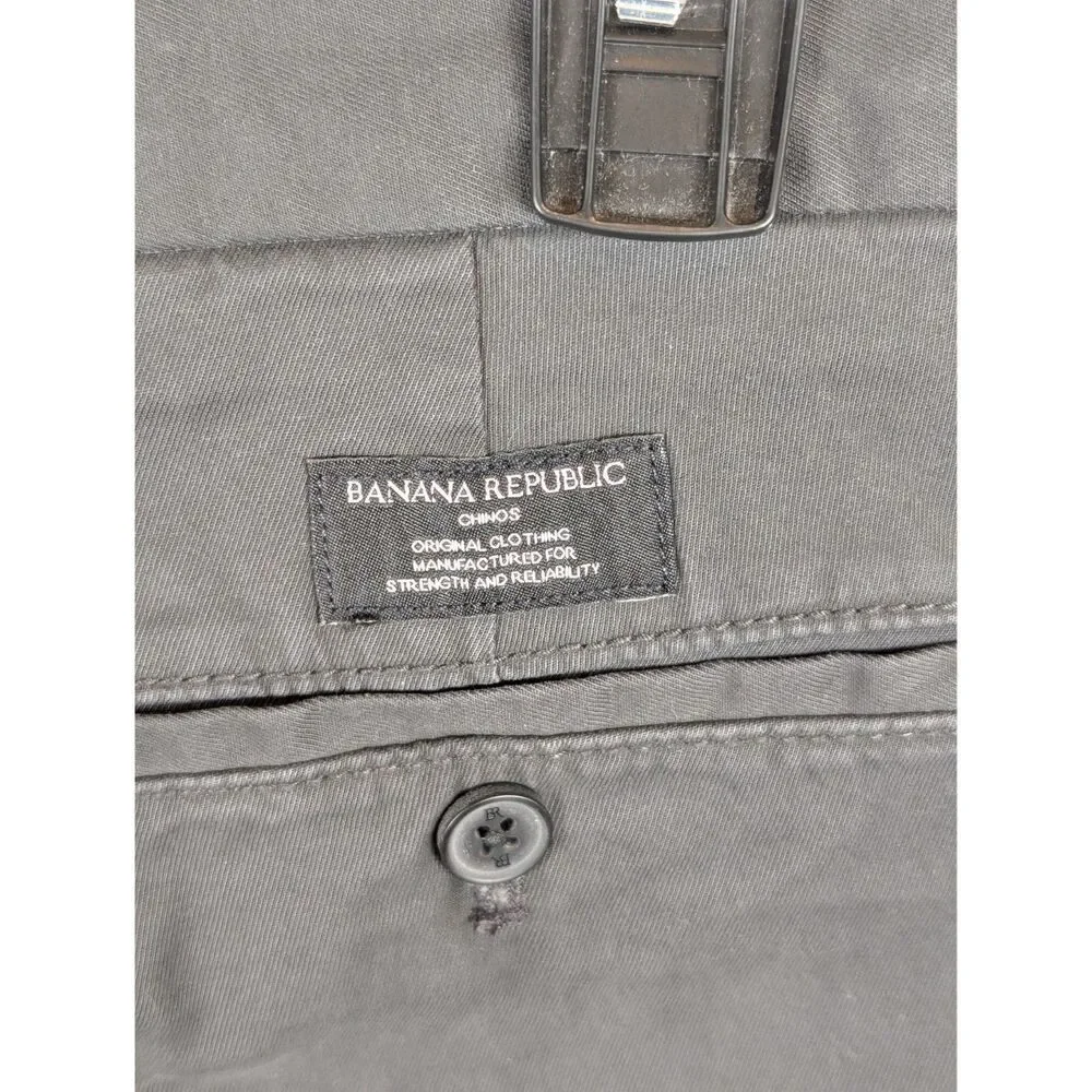 Banana Republic Lived in Chino Skinny Fit Pants Men's Size 30x30 NWT